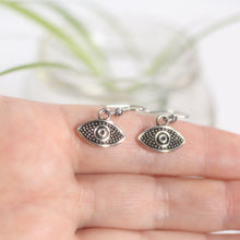 Load image into Gallery viewer, &quot;eye see you&quot; drop earrings
