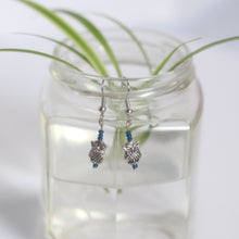 Load image into Gallery viewer, &quot;owl you need&quot; drop earrings
