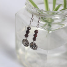 Load image into Gallery viewer, &quot;ohm my mind&quot; drop earrings
