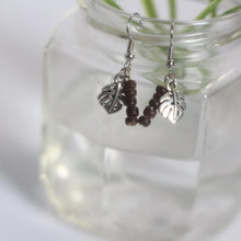 Load image into Gallery viewer, &quot;monstera-ing contest&quot; drop earrings
