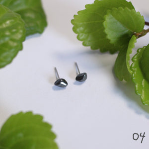 hematite studs