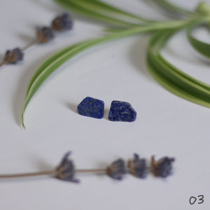 lapis lazuli studs