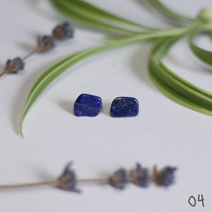 lapis lazuli studs