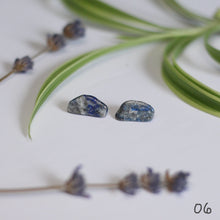 Load image into Gallery viewer, lapis lazuli studs
