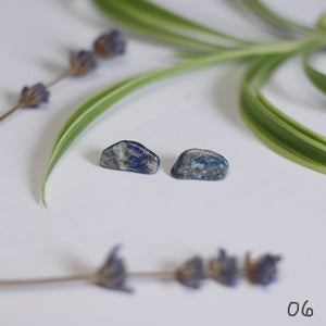 lapis lazuli studs