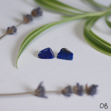 Load image into Gallery viewer, lapis lazuli studs
