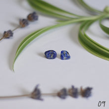 Load image into Gallery viewer, lapis lazuli studs
