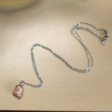 Load image into Gallery viewer, rhodonite pendant necklace
