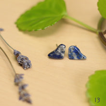 Load image into Gallery viewer, lapis lazuli studs
