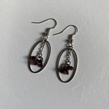 Load image into Gallery viewer, &quot;cherry bomb&quot; drop earrings
