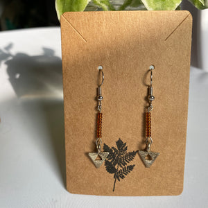 "hey, listen!" drop earrings