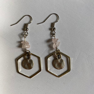 "hex you later" drop earrings