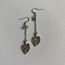 Load image into Gallery viewer, &quot;mama monstera&quot; drop earrings
