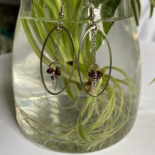 Load image into Gallery viewer, &quot;staring daggers&quot; drop earrings
