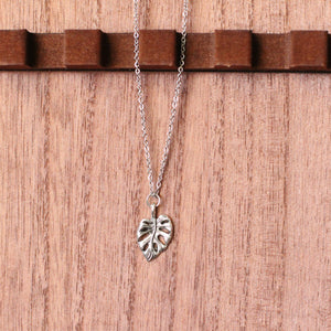 "monstera monday" necklace