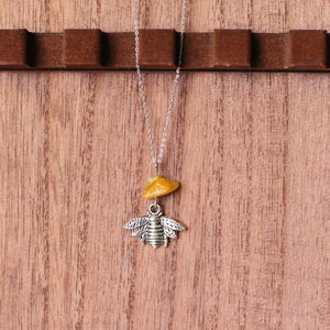 "bee sweet to me" necklace