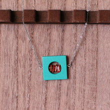 Load image into Gallery viewer, crystal box necklace
