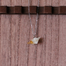 Load image into Gallery viewer, citrine spear pendant necklace
