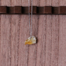 Load image into Gallery viewer, citrine spear pendant necklace
